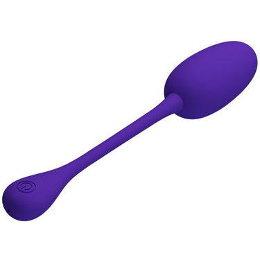 Uovo Vibrante in Silicone Viola con 12 Modalità di Vibrazione Personalizzabili